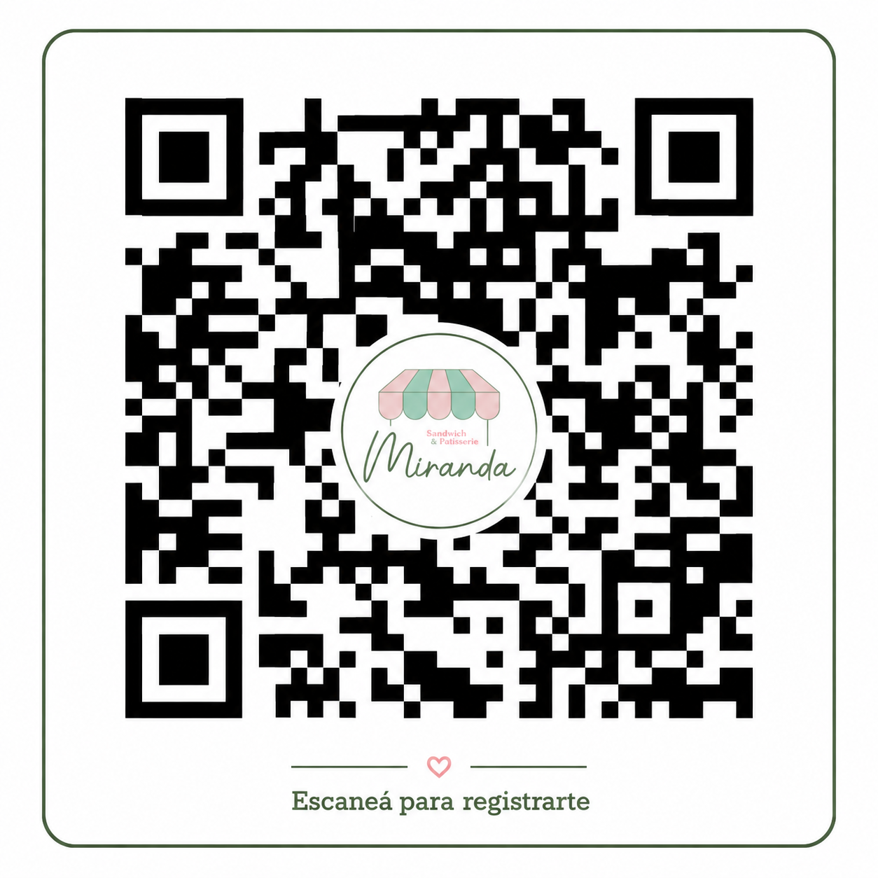 Escaneá para registrarte